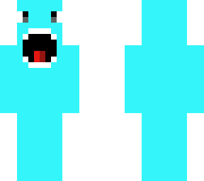 my mouth is open