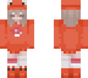 red frog girl