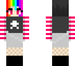 remake of my minecraft skin (small changes) :d (elf edition)