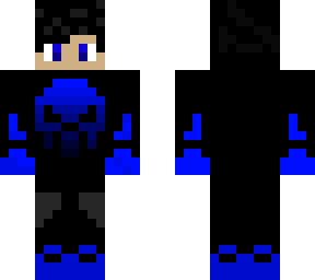 blue black