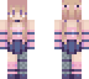 blues & pinks