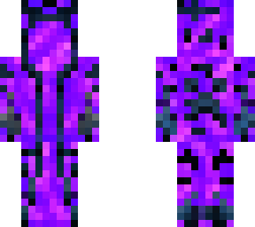 glowing nether portal mage with 3-d effects