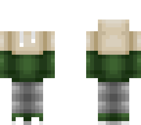 half green half beige hoodie outfit base