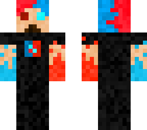 herobrine but frie and ice