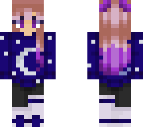 recoloured moon girl skin - original by @moonsloth