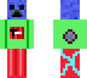 blue creeper skin