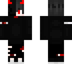 devil with half demon face