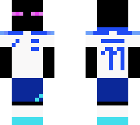 enderman in england football kit 2022