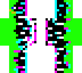 glitched pepe