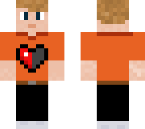 half heart tee