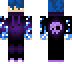hoodie blue lightning