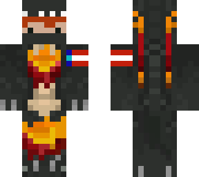 human indoraptor skin (made by zorroblack)