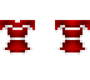 ob - christmas red dress w/ cape
