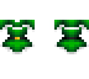 ob - green dress w/ cape & belt