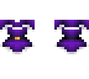 ob - purple dress w/ cape & belt