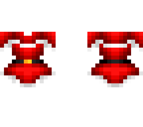 ob - red dress w/ cape & belt