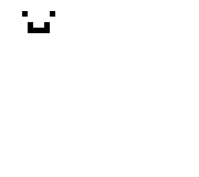 white smiley