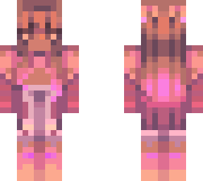 . bright pink .