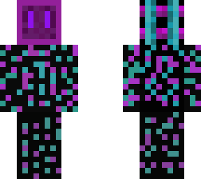 blue and purple glitched.