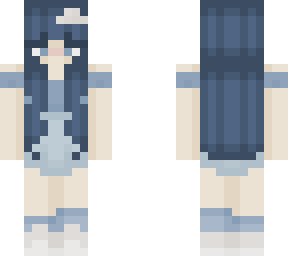 blue girl