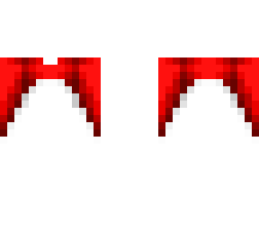 cb - red cape w/ super long sides