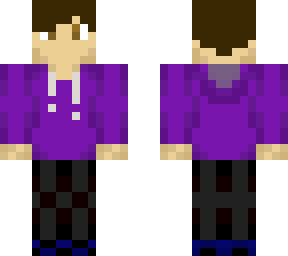 purple sweatshirt