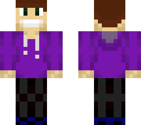 purple sweatshirt boy