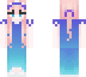 serious gamer vibes (blue dress)