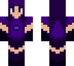 the violet queen of lightning natural skin (fixed)