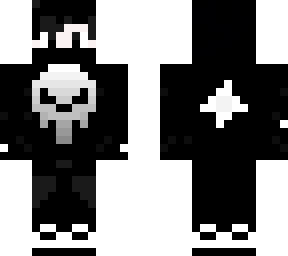 white and black
