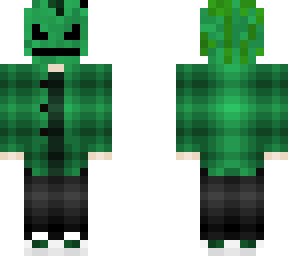green pumpkin head