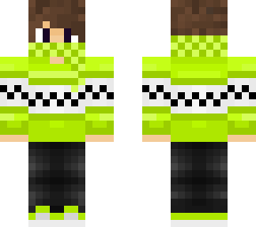 lime christmas sweater boy