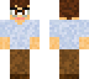 me in minecraft