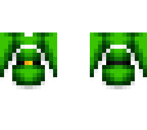 ob - long green cape w/ dress