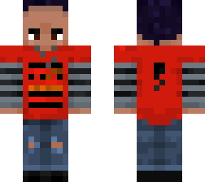 purple hair alt male