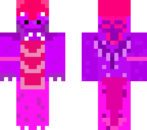 the magenta girl dragon