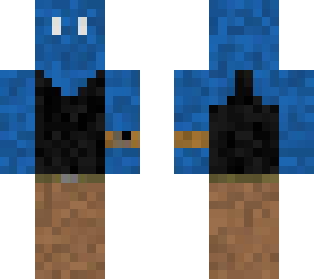 blue man