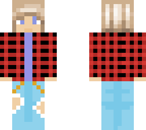 boy with plaid!