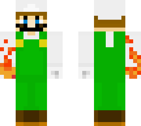 fire luigi (fire ball)!