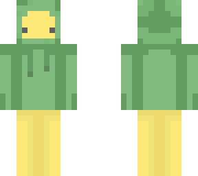 green hoody