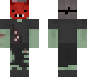 masked zombie