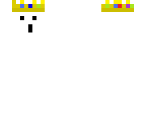 white charectar with technoblade crown