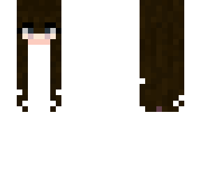 brunette hair template