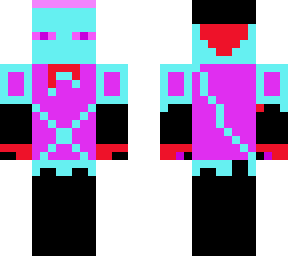 cool enderman/neon fighter