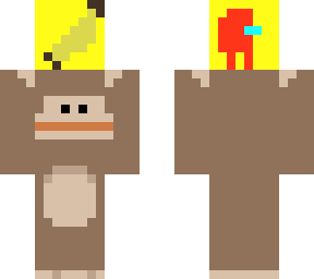 monkey holding random banana
