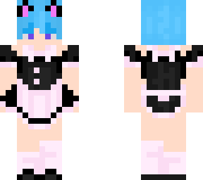 my skin with a maid dress fixed