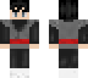 Naoto goku black | Minecraft Skin