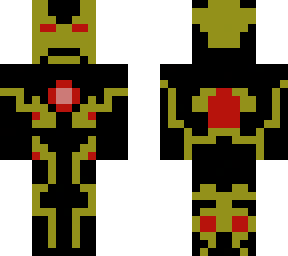 black iron man skin