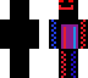 blue and red