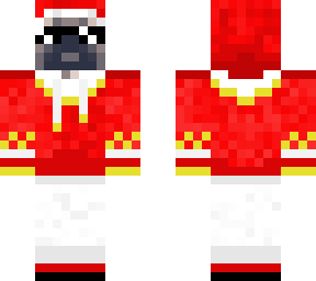 christmas pug